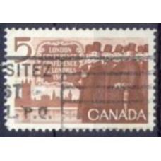CAN0372U-SELO CENTENÁRIO DA CONFERÊNCIA DE LONDRES - CANADÁ - 19966 - U