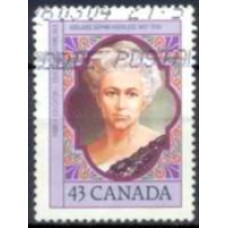 CAN1302U-SELO DIA INTERNACIONAL DA MULHER, 43C - CANADÁ - 1993 - U