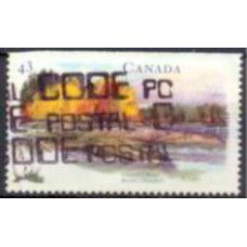 CAN1362U-SELO RIOS CANADENSES IV, 43C - CANADÁ - 1994 - U