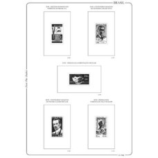 CQ1964C-SUPLEMENTO ÁLBUM CLASSIC PLUS QUADRAS PARA SELOS COMEMORATIVOS ANO 1964