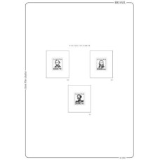 CQ1965R-SUPLEMENTO ÁLBUM CLASSIC PLUS QUADRAS PARA SELOS REGULARES ANO 1965