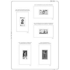 CQ1966C-SUPLEMENTO ÁLBUM CLASSIC PLUS QUADRAS PARA SELOS COMEMORATIVOS ANO 1966