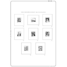 CQ1976R-SUPLEMENTO ÁLBUM CLASSIC PLUS QUADRAS PARA SELOS REGULARES ANO 1976