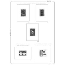 CQ1977C-SUPLEMENTO ÁLBUM CLASSIC PLUS QUADRAS PARA SELOS COMEMORATIVOS ANO 1977