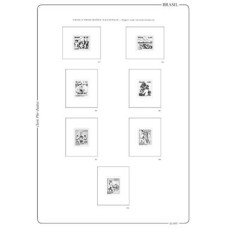 CQ1977R-SUPLEMENTO ÁLBUM CLASSIC PLUS QUADRAS PARA SELOS REGULARES ANO 1977