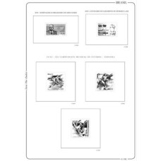 CQ1982C-SUPLEMENTO ÁLBUM CLASSIC PLUS QUADRAS PARA SELOS COMEMORATIVOS ANO 1982
