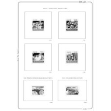 CQ1983C-SUPLEMENTO ÁLBUM CLASSIC PLUS QUADRAS PARA SELOS COMEMORATIVOS ANO 1983