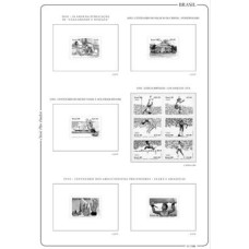 CQ1984C-SUPLEMENTO ÁLBUM CLASSIC PLUS QUADRAS PARA SELOS COMEMORATIVOS ANO 1984