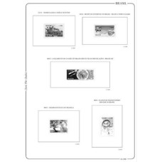CQ1985C-SUPLEMENTO ÁLBUM CLASSIC PLUS QUADRAS PARA SELOS COMEMORATIVOS ANO 1985