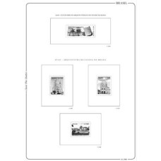 CQ1990C-SUPLEMENTO ÁLBUM CLASSIC PLUS QUADRAS PARA SELOS COMEMORATIVOS ANO 1990