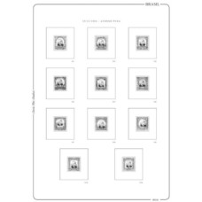 CQ9002-SUPLEMENTO ÁLBUM CLASSIC PLUS QUADRAS PARA SELOS OFICIAIS