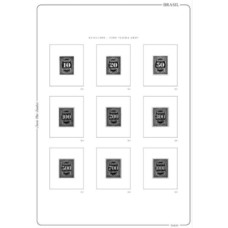 CQ9005-SUPLEMENTO ÁLBUM CLASSIC PLUS QUADRAS PARA SELOS TAXAS