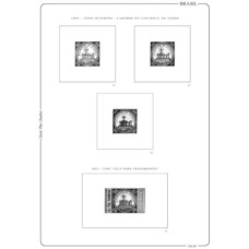 CQ9007-SUPLEMENTO ÁLBUM CLASSIC PLUS QUADRAS PARA SELOS TELÉGRAFOS