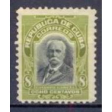 CUB0164N-SELO CALIXTO GARCIA, 8C - CUBA - 1911/14 - N