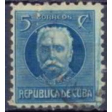 CUB0187UB-SELO G. GARCIA, 5C DENTEAÇÃO 10 - CUBA - 1925/45 - U