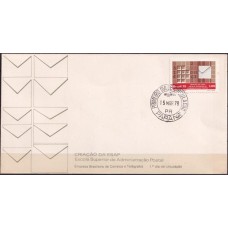 FD0147.07-FDC ESCOLA SUPERIOR DE ADMINISTRAÇÃO POSTAL - 1978 - CPD PARANÁ