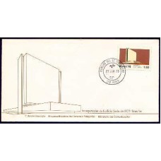 FD0152.08-FDC INAUGURAÇÃO DO EDIFÍCIO SEDE DA ECT - 1978 - CPD SÃO PAULO - COM FERRUGEM