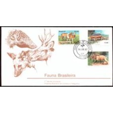 FD0255.01-FDC FAUNA BRASILEIRA - 1982 - CPD SÃO PAULO