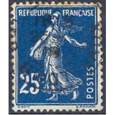 FRA0140UA-SELO SEMEUSE, 25C AZUL ESCURO - FRANÇA - 1907 - U