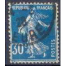 FRA0192U-SELO SEMEUSE, 30C AZUL - FRANÇA - 1924/26 - U