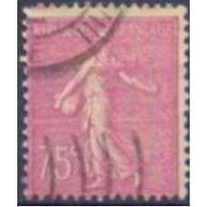 FRA0202U-SELO SEMEUSE, 75C LILÁS - FRANÇA - 1924/32 - U
