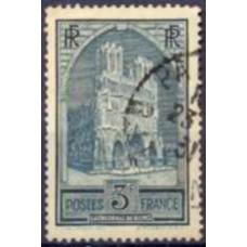 FRA0259UC-SELO MONUMENTOS E SÍTIOS, 3F TIPO IV - FRANÇA - 1929/31 - U