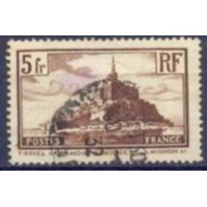 FRA0260U-SELO MONUMENTOS E SÍTIOS, 5F TIPO II - FRANÇA - 1929/31 - U