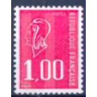 FRA1892M-SELO MARIANE DE BEQUET, 1F - FRANÇA - 1976 - MINT FRA1892M-SELO MARIANE DE BEQUET, 1F - FRANÇA - 1976 - MINT