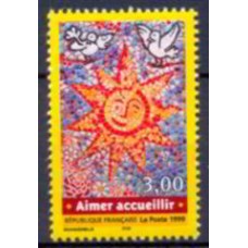 FRA3255M-SELO BEM VINDO AO AMOR - FRANÇA - 1999 - MINT