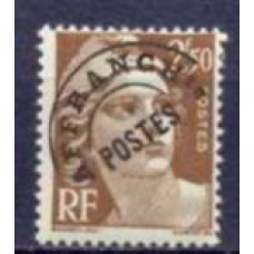 FRAP095M-SELO PRÉ-OBLITERADO MARIANE DE GANDON, 2,50F - FRANÇA - 1922/47 - MINT