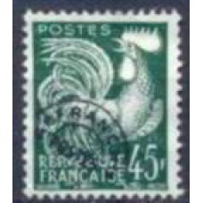 FRAP117N-SELO PRÉ-OBLITERADO GALO, 45F - FRANÇA - 1953/59 - N SEM GOMA