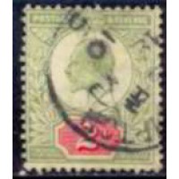 GRB0109U.03-SELO ANIVERSÁRIO DO REINADO DE EDUARDO VII, 2P - GRÃ-BRETANHA - 1902/10 - U GRB0109U.03-SELO ANIVERSÁRIO DO REINADO DE EDUARDO VII, 2P - GRÃ-BRETANHA - 1902/10 - U