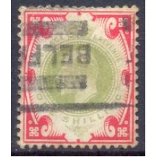 GRB0117U.07-SELO ANIVERSÁRIO DO REINADO DE EDUARDO VII, 1S - GRÃ-BRETANHA - 1902/10 - U