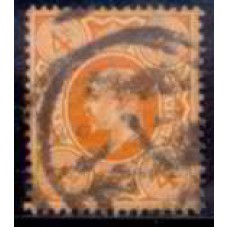 GRB0122U.14-SELO EDUARDO VII, 4P - GRÃ-BRETANHA - 1909/10 - U