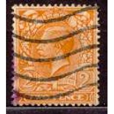 GRB0142U.01-SELO GEORGE V, 2P FILIGRANA E - GRÃ-BRETANHA - 1912/22 - U