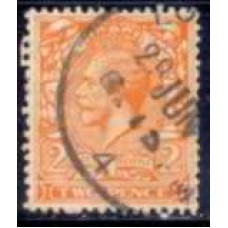 GRB0142U.04-SELO GEORGE V, 2P FILIGRANA E - GRÃ-BRETANHA - 1912/22 - U