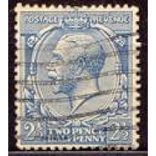 GRB0143U.01-SELO GEORGE V, 2 1/2P FILIGRANA E - GRÃ-BRETANHA - 1912/22 - U