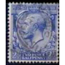 GRB0143U.08-SELO GEORGE V, 2 1/2P FILIGRANA E - GRÃ-BRETANHA - 1912/22 - U