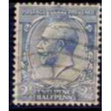 GRB0143U.10-SELO GEORGE V, 2 1/2P FILIGRANA E - GRÃ-BRETANHA - 1912/22 - U