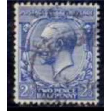 GRB0143U.18-SELO GEORGE V, 2 1/2P FILIGRANA E - GRÃ-BRETANHA - 1912/22 - U
