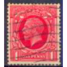 GRB0160UA-SELO GEORGE V, 1P FILIGRANA COUCHÊ - GRÃ-BRETANHA - 1924 - U