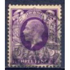 GRB0192U-SELO GEORGE V, 3P - GRÃ-BRETANHA - 1934/36 - U