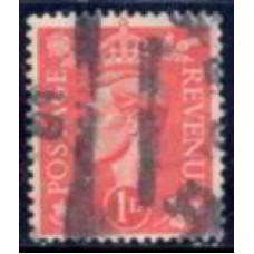 GRB0210UA-SELO GEORGE VI, 1P FUNDO CLARO - GRÃ-BRETANHA - 1941 - U