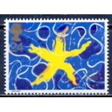 GRB1637M-SELO ENTRADA EM VIGOR DO MERCADO ÚNICO EUROPEU - GRÃ-BRETANHA - 1992 - MINT