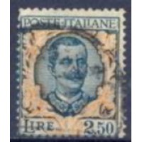 ITA0185U-SELO VITOR EMANUEL III, 2,50L - ITÁLIA - 1925/27 - U