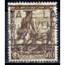 ITA0419UA-SELO COMEMORAÇÃO DA PROCLAMAÇÃO DO IMPÉRIO, 10C - ITÁLIA - 1938 - U