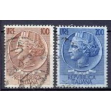 ITA0684U-SÉRIE SIRACUSANA - 100/200L - ITÁLIA - 1954 - U