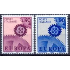 ITA0968N-SÉRIE EUROPA - ITÁLIA - 1967 - N