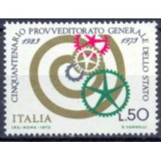 ITA1143M-SELO 50º ANIVERSÁRIO DO SERVIÇO DE APROVISIONAMENTO DO ESTADO - ITÁLIA - 1973 - MINT
