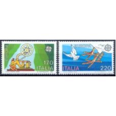 ITA1389M-SÉRIE EUROPA - HISTÓRIA POSTAL - ITÁLIA - 1979 - MINT